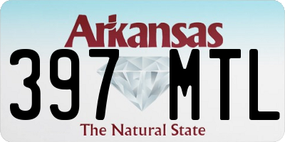 AR license plate 397MTL
