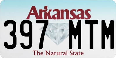 AR license plate 397MTM