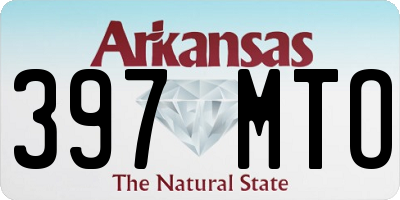 AR license plate 397MTO