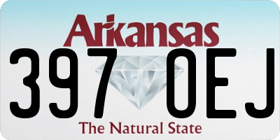 AR license plate 397OEJ