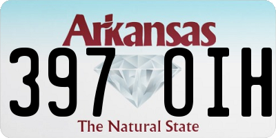 AR license plate 397OIH