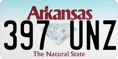 AR license plate 397UNZ