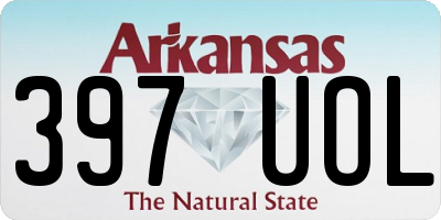 AR license plate 397UOL