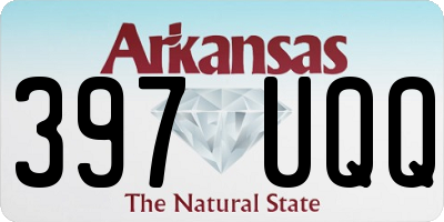 AR license plate 397UQQ