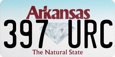 AR license plate 397URC