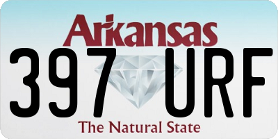 AR license plate 397URF