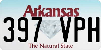 AR license plate 397VPH