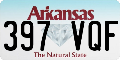 AR license plate 397VQF