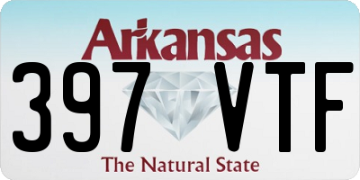 AR license plate 397VTF