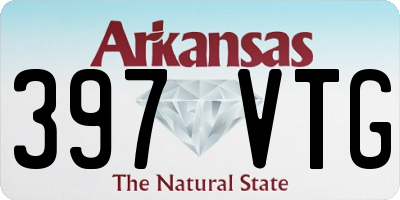 AR license plate 397VTG