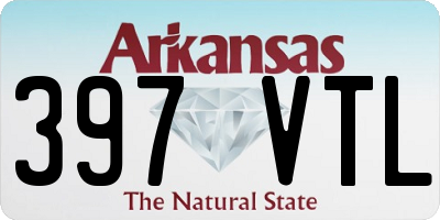 AR license plate 397VTL