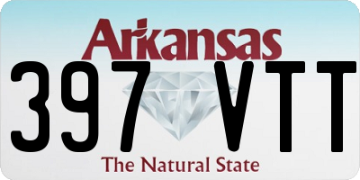 AR license plate 397VTT