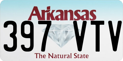 AR license plate 397VTV