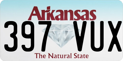 AR license plate 397VUX
