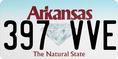 AR license plate 397VVE