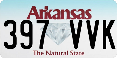 AR license plate 397VVK