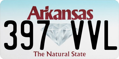 AR license plate 397VVL