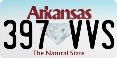 AR license plate 397VVS