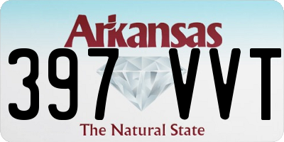 AR license plate 397VVT