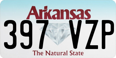 AR license plate 397VZP