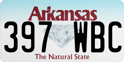 AR license plate 397WBC