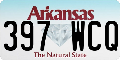 AR license plate 397WCQ