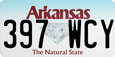 AR license plate 397WCY