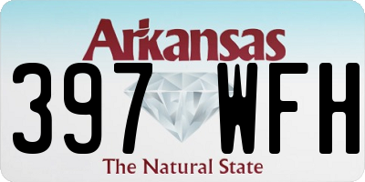 AR license plate 397WFH
