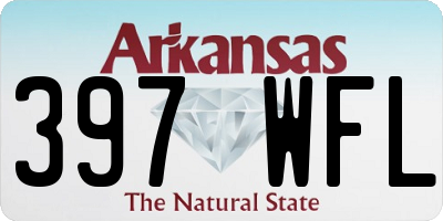 AR license plate 397WFL