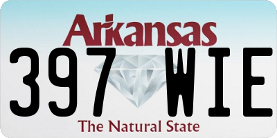 AR license plate 397WIE