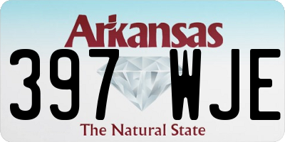 AR license plate 397WJE