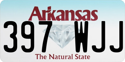 AR license plate 397WJJ
