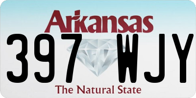 AR license plate 397WJY