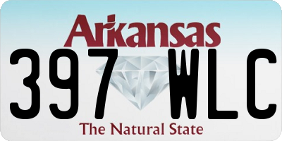 AR license plate 397WLC