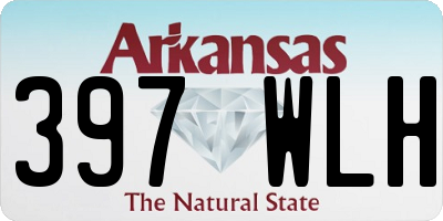 AR license plate 397WLH