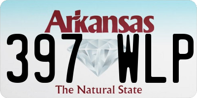 AR license plate 397WLP