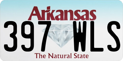 AR license plate 397WLS