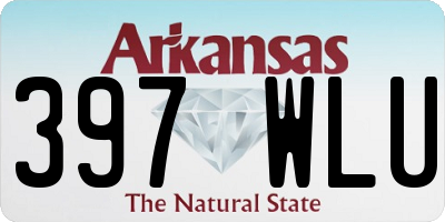 AR license plate 397WLU