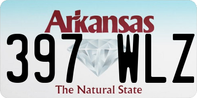 AR license plate 397WLZ
