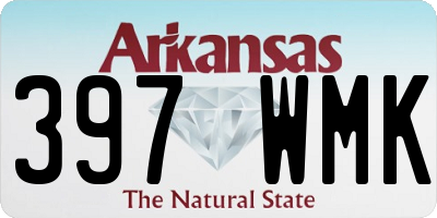 AR license plate 397WMK