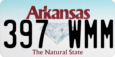 AR license plate 397WMM