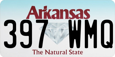 AR license plate 397WMQ
