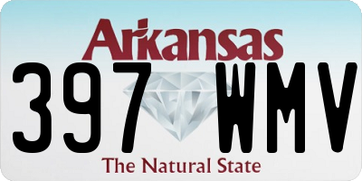 AR license plate 397WMV