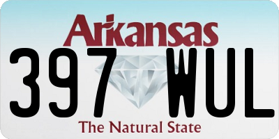 AR license plate 397WUL