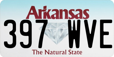 AR license plate 397WVE