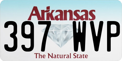 AR license plate 397WVP