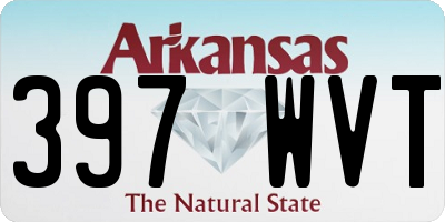 AR license plate 397WVT