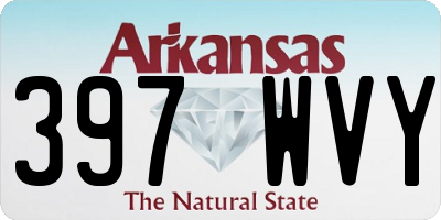 AR license plate 397WVY