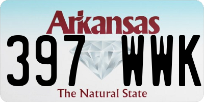 AR license plate 397WWK