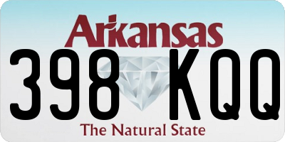 AR license plate 398KQQ